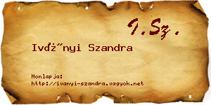 Iványi Szandra névjegykártya